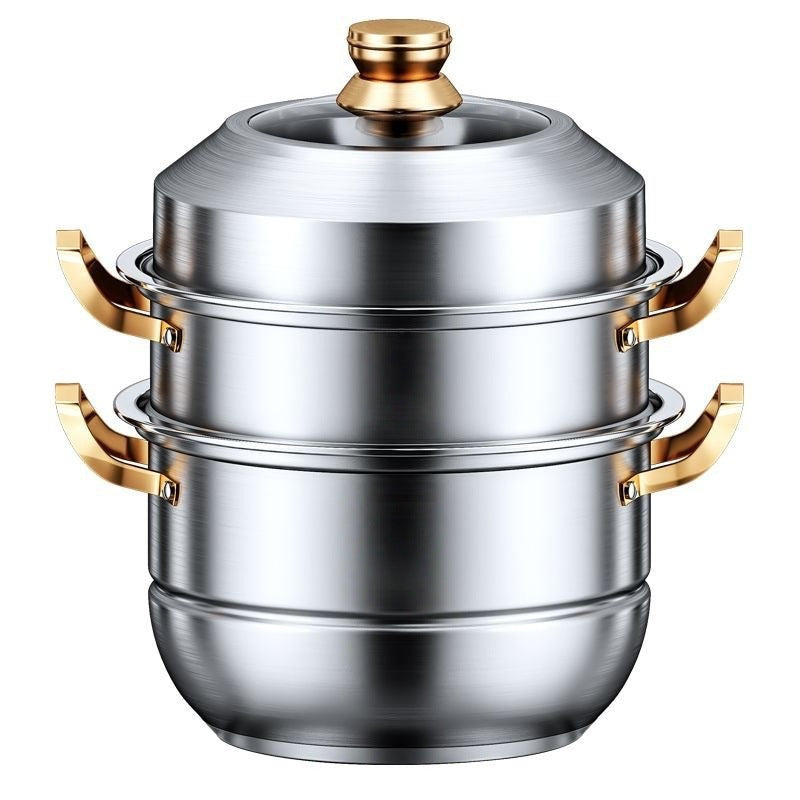 Yihua Thickened Food-Grade Stainless Steel Steamer