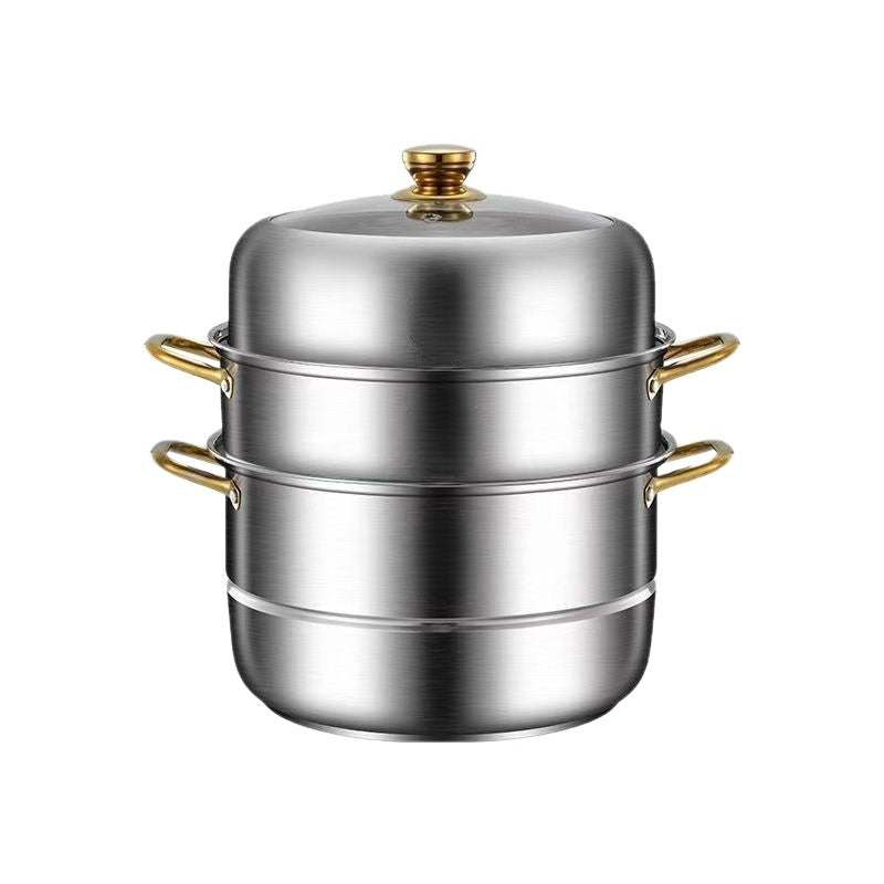 Yihua Thickened Multi-Layer Steamer, Anti-Scalding Handles