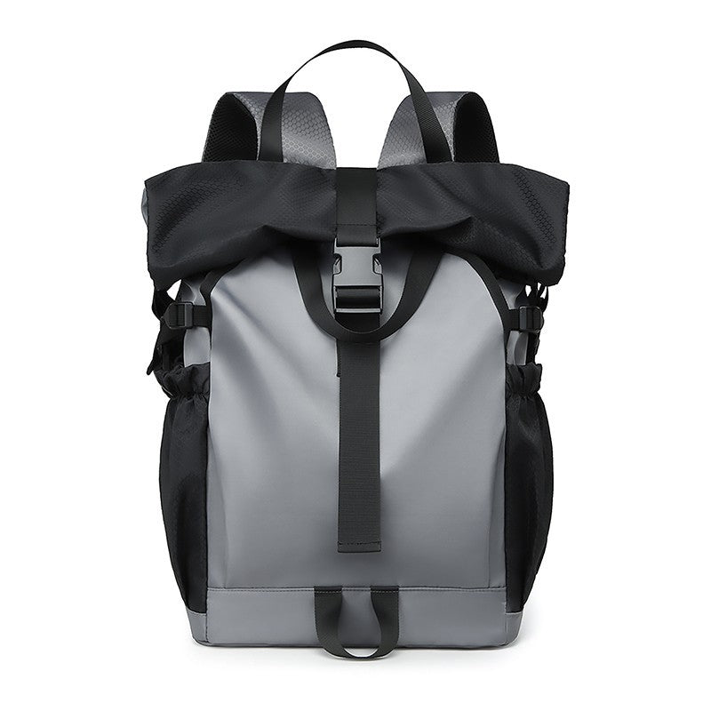 Men's Roll Top Backpack with Lightweight Outdoor Design