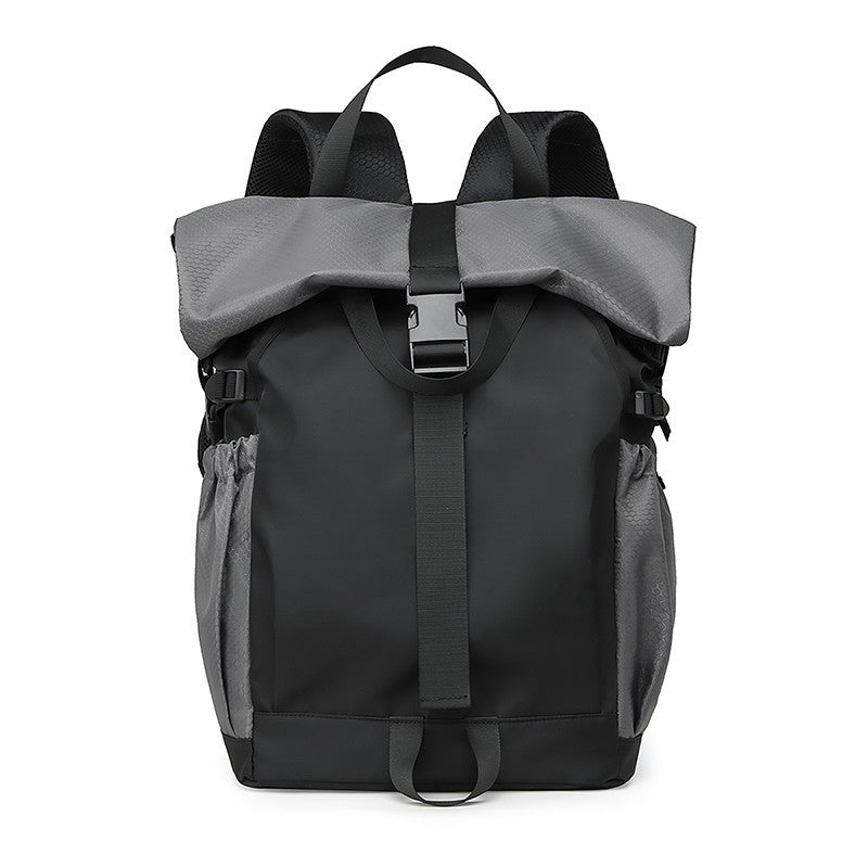 Men's Roll Top Backpack with Lightweight Outdoor Design