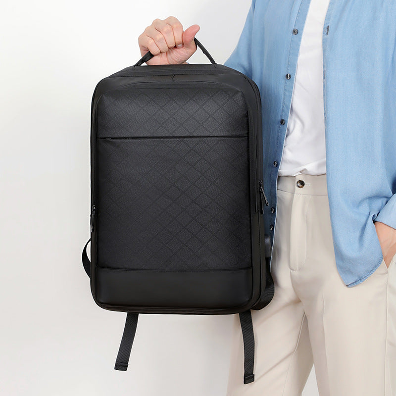 Large Capacity Multi-Layer Laptop Backpack for Business Commuting