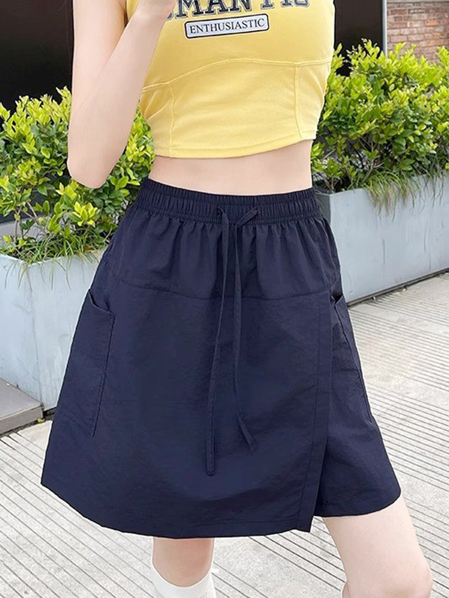 Women's Quick-Dry High-Waist Skirt Shorts