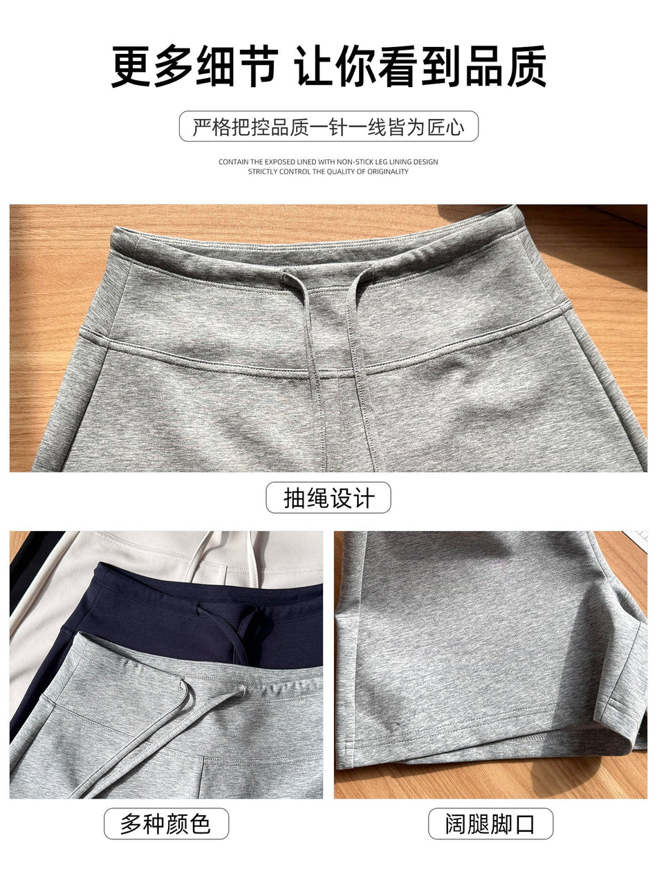 Women's High-Waist Loose Fit Sports Shorts
