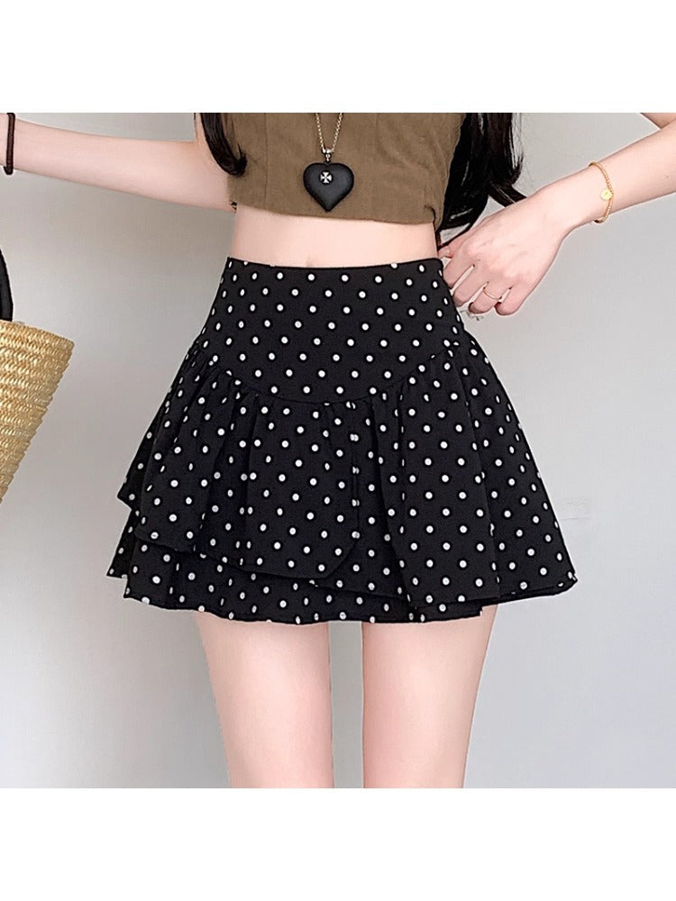 Women's Plus Size High-Waist A-Line Wrap Skirt