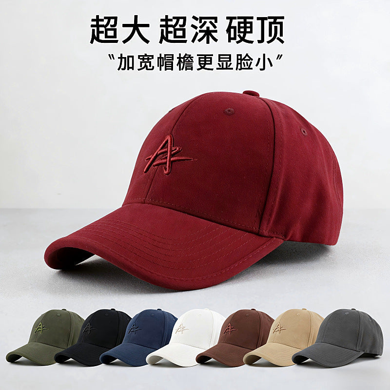 Korean Style Cotton Embroidered Baseball Cap