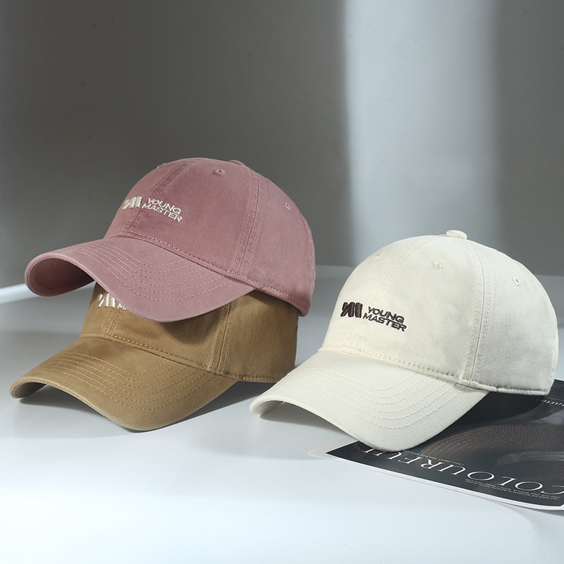 Women's Soft Top Embroidered Baseball Cap
