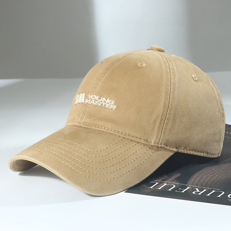 Women's Soft Top Embroidered Baseball Cap