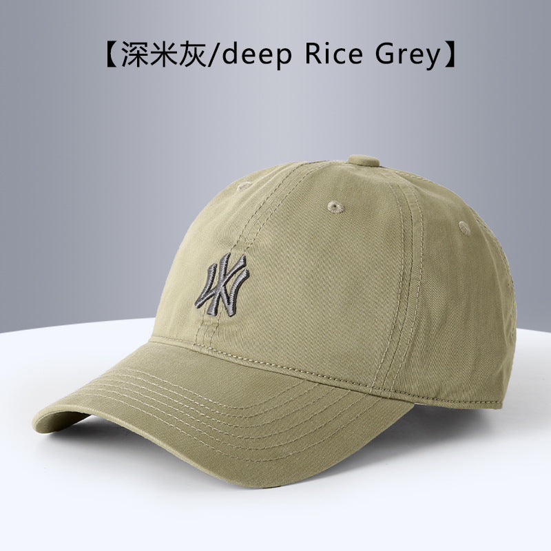 Women's Cotton Retro Letter Embroidered Baseball Cap