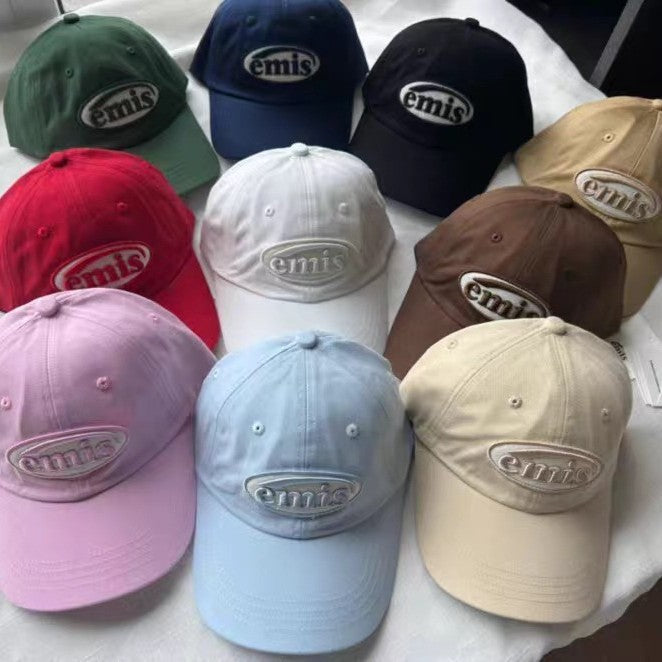 Women's Cotton Embroidered Wide Brim Sun Baseball Cap