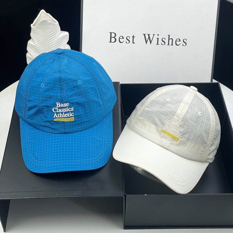Unisex Quick Dry Wide Brim Embroidered Baseball Cap