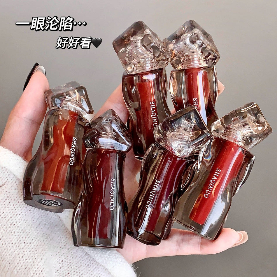 Sachino Crystal Mirror Lip Glaze Moisturizing Gloss Finish