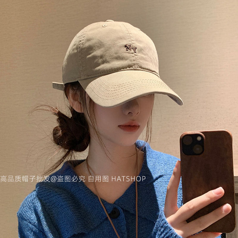 Unisex Cotton Wide Brim Baseball Cap for Large Head Sizes