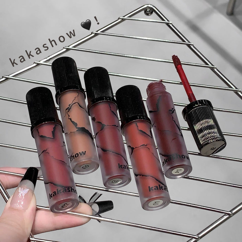 Kakashow Youyan Fantasy Velvet Matte Lip Mud Soft Mist Finish