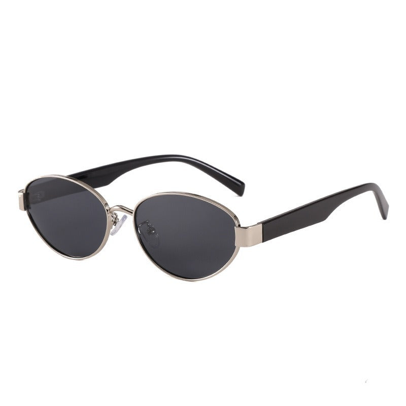 Women's Oval Frame UV400 Fashion Sunglasses