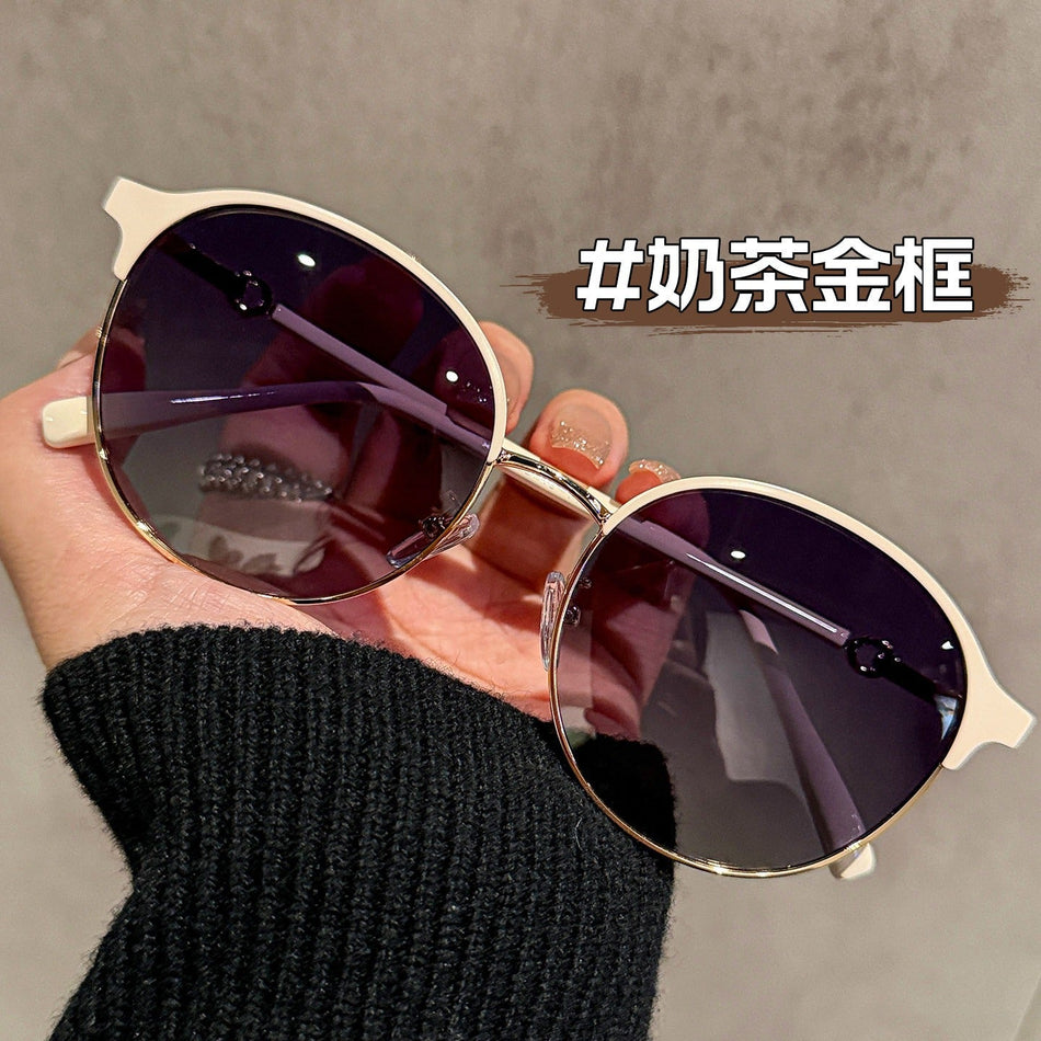 Women's Polarized Heart Frame UV400 Sunglasses