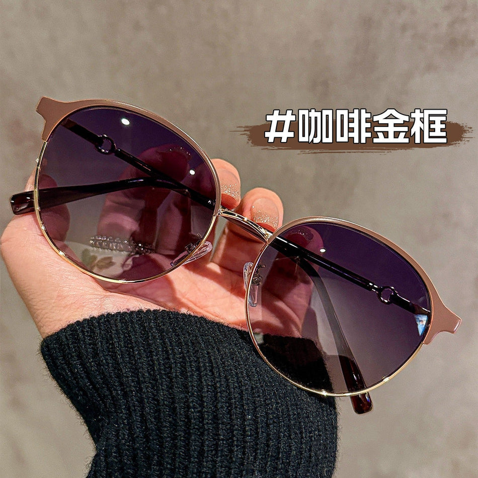 Women's Polarized Heart Frame UV400 Sunglasses