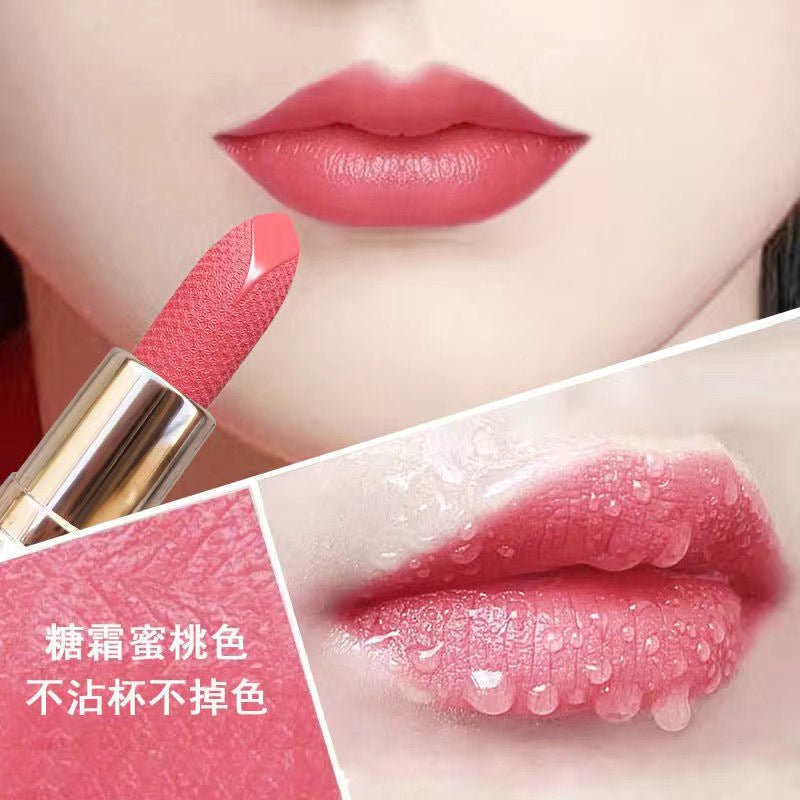 Raincoat Waterproof Matte Lipstick Long-Lasting Nude Finish