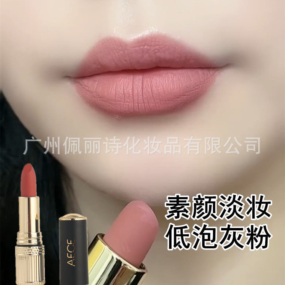 AECE Velvet Matte Lipstick Non-Stick Long-Lasting Lip Color
