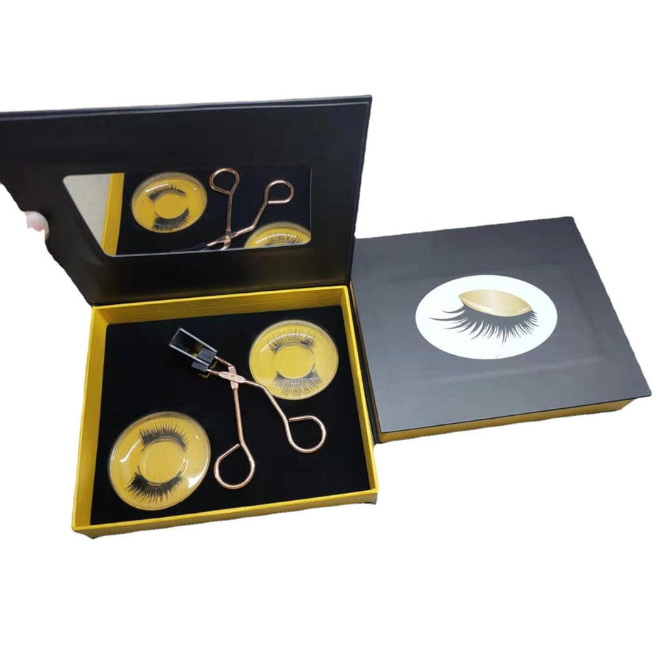 Handmade Glue-Free Magnetic False Eyelashes 2-Pair Set
