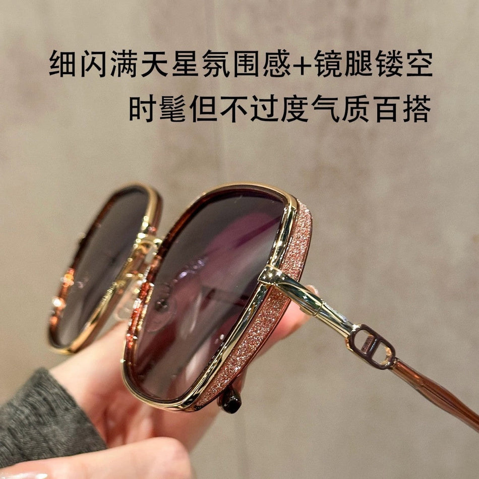 Polarized Oversized Driving Sunglasses with UV400 Protection