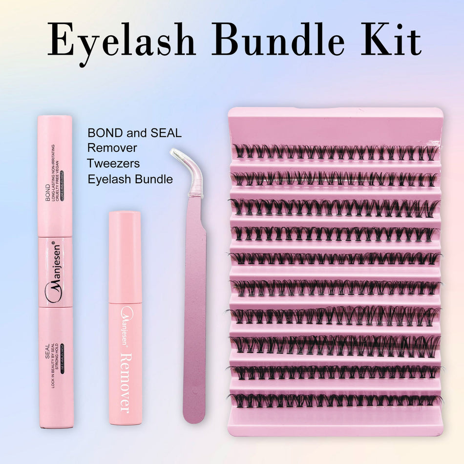 30D 40D Cluster False Eyelashes Ten-Row Extension Set