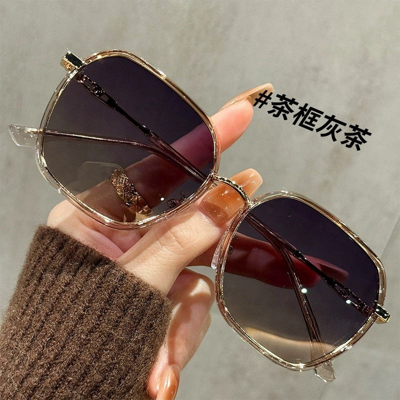 Polarized Polygon Sunglasses with UV400 Sun Protection