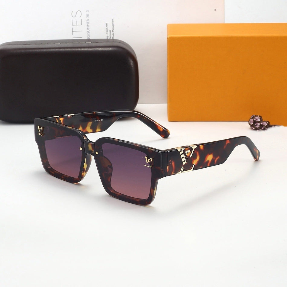Oversized Square Sunglasses for Women with UV400 Protection