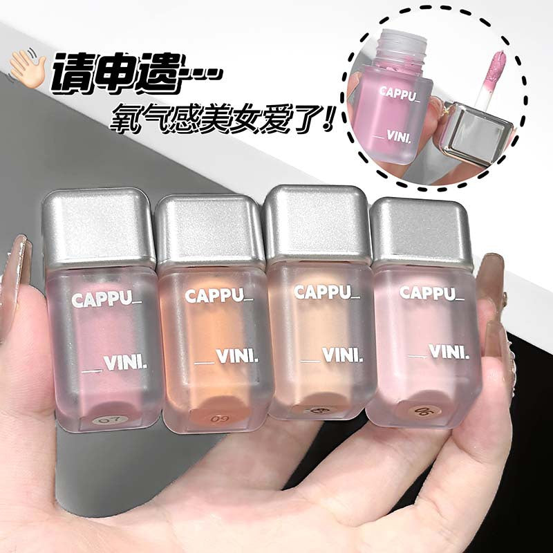 Cappuvini Small Ice Cube Matte Liquid Blush for Cheeks