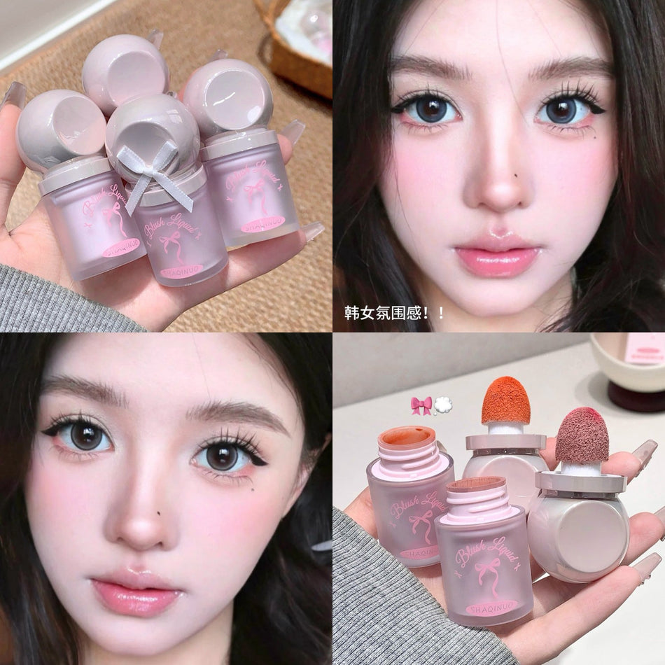 Shaqinuo Mist Matte Liquid Blush Natural Contour Finish