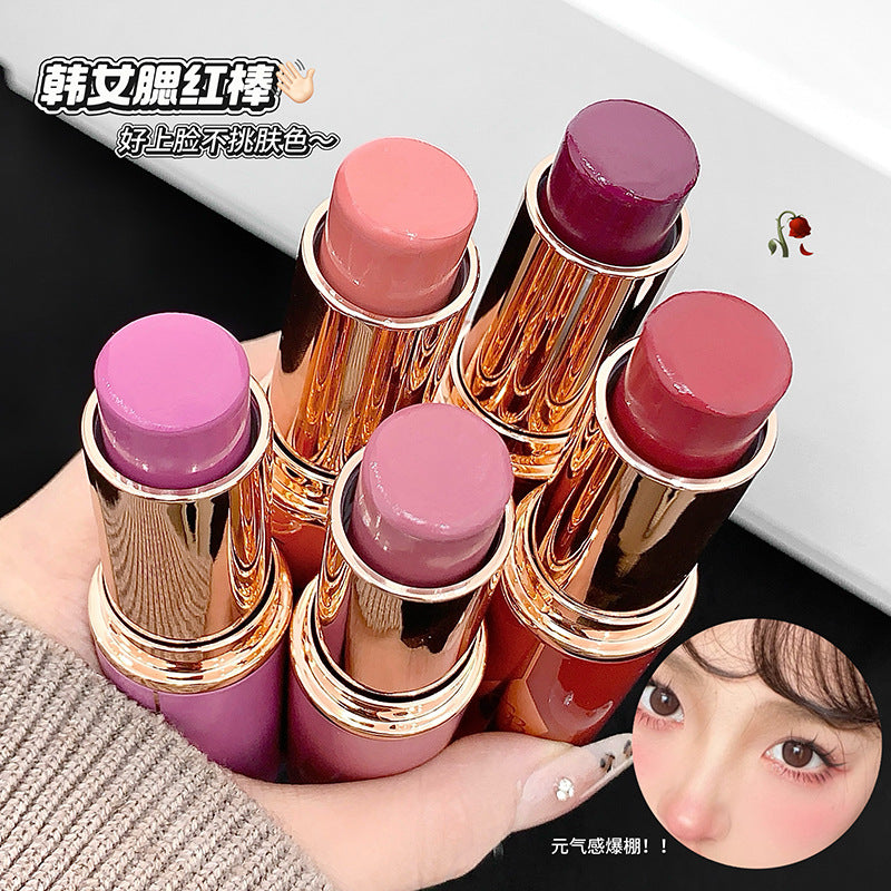 Gege Bear Iridescent Blush Stick Natural Matte Glow