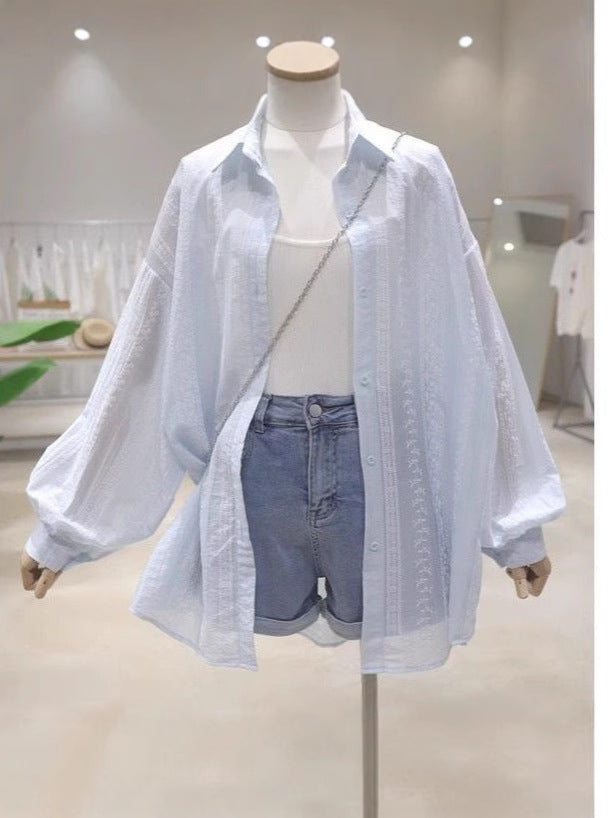 Women's Lightweight Breathable Long Sleeve Sun Protection Shirt