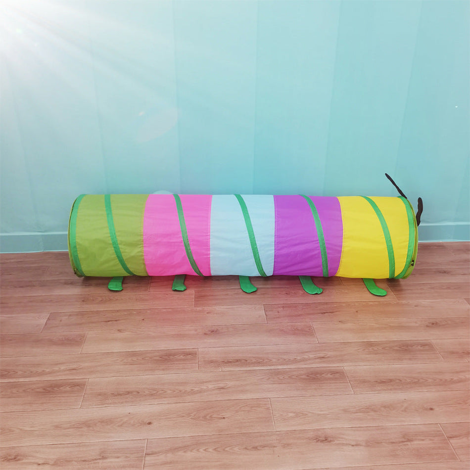 Children's Crawling Caterpillar Tunnel Tube Toy