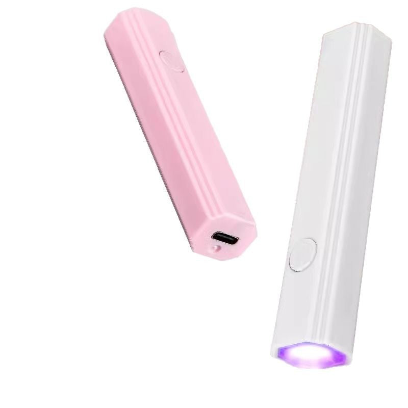 Portable Rechargeable UV Nail Lamp with Handheld Spotlight