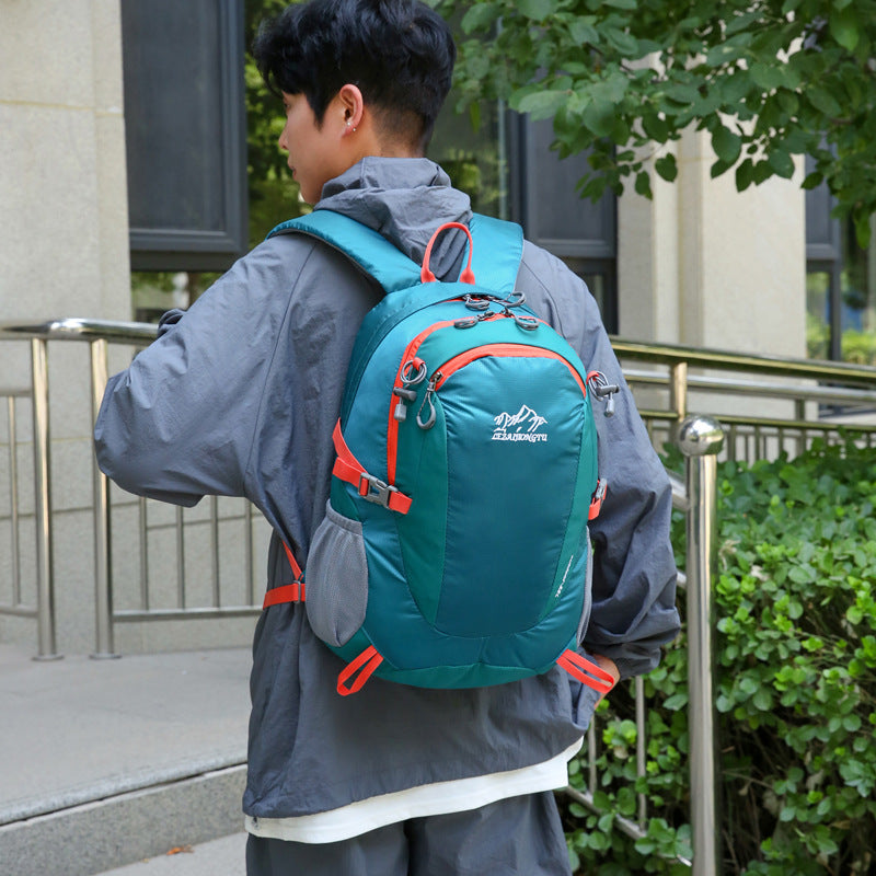 Neutral Oxford Mountaineering Backpack, Large Capacity 20-35L