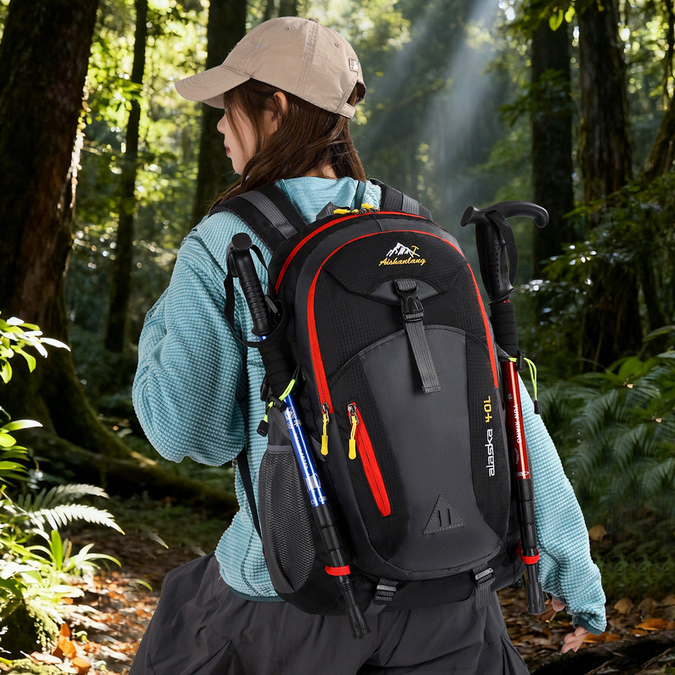 Unisex 40L Multifunctional Hiking Backpack, Camping Cycling