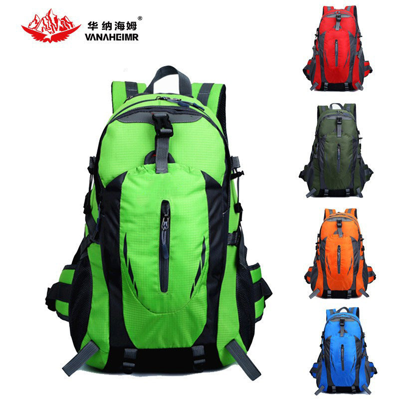Vanaheim Unisex Polyester Mountaineering Backpack, 40L Laptop