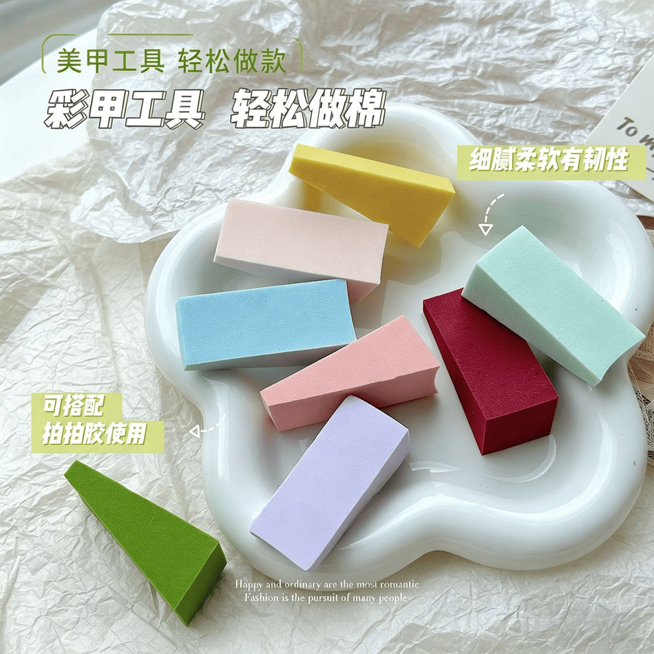 Nail Art Gradient Sponge Set for Ombre & Blooming Designs