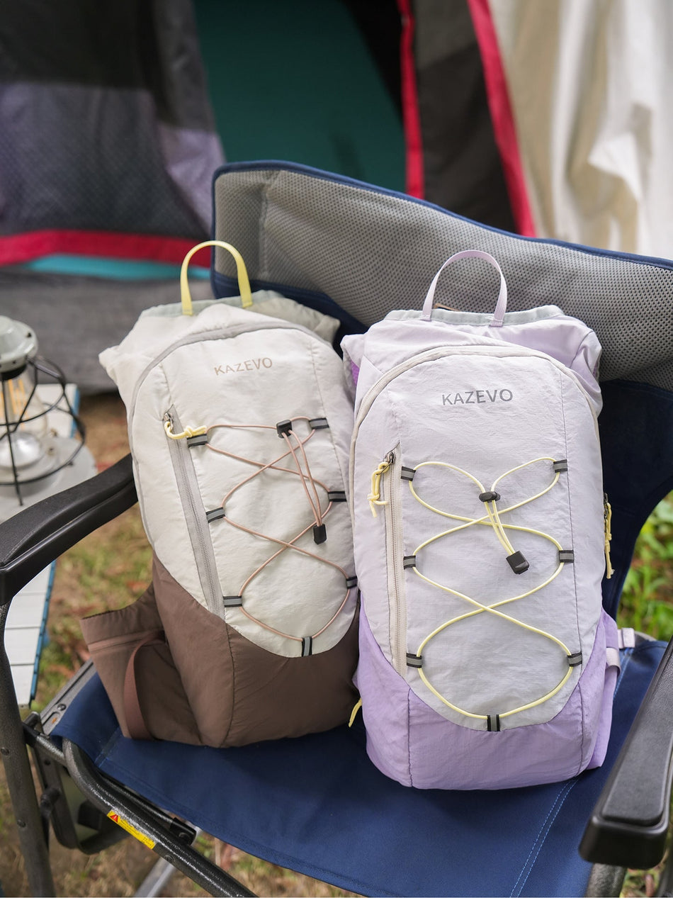 Neutral Oxford Hiking Backpack, Color-Blocking Ultralight 20L