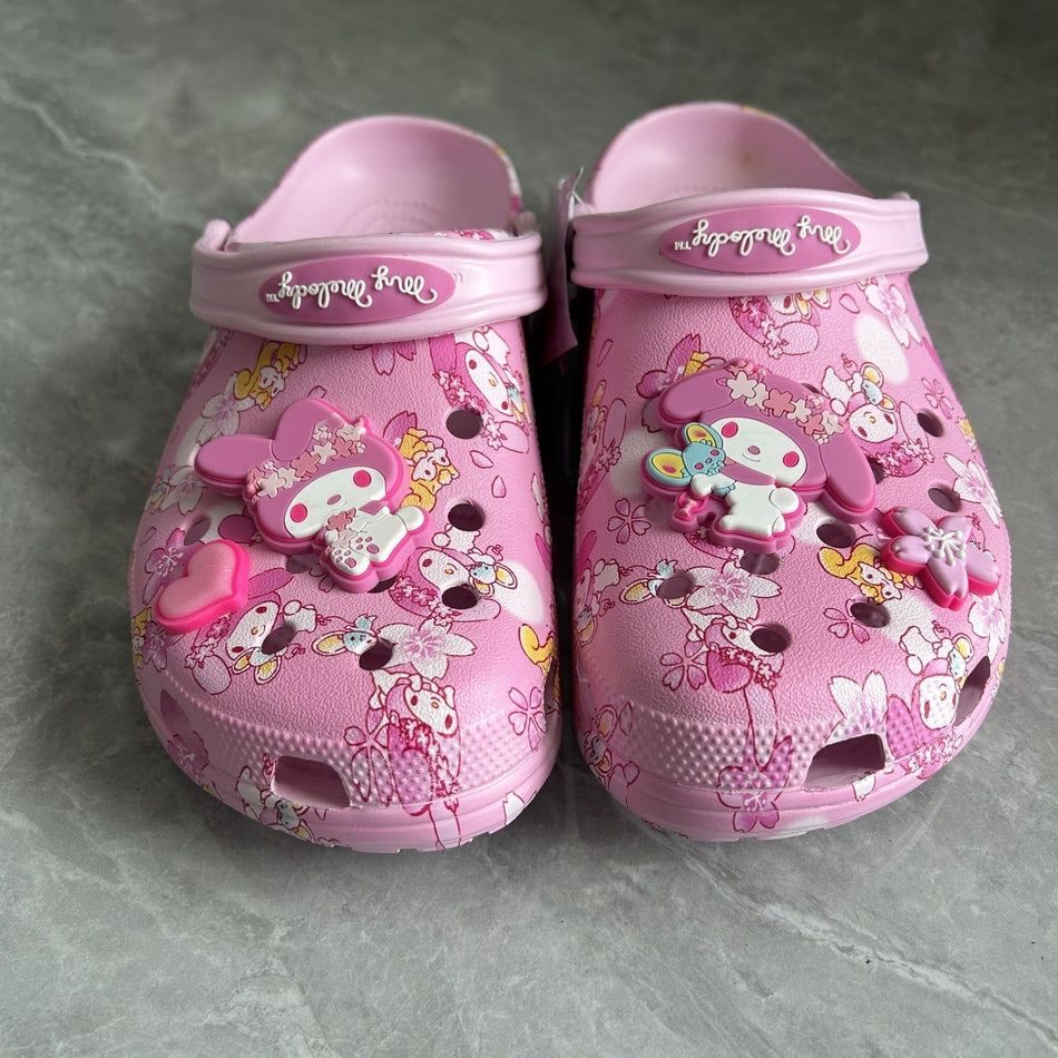 Children's Cute Lightweight Clogs with Shoe Charms