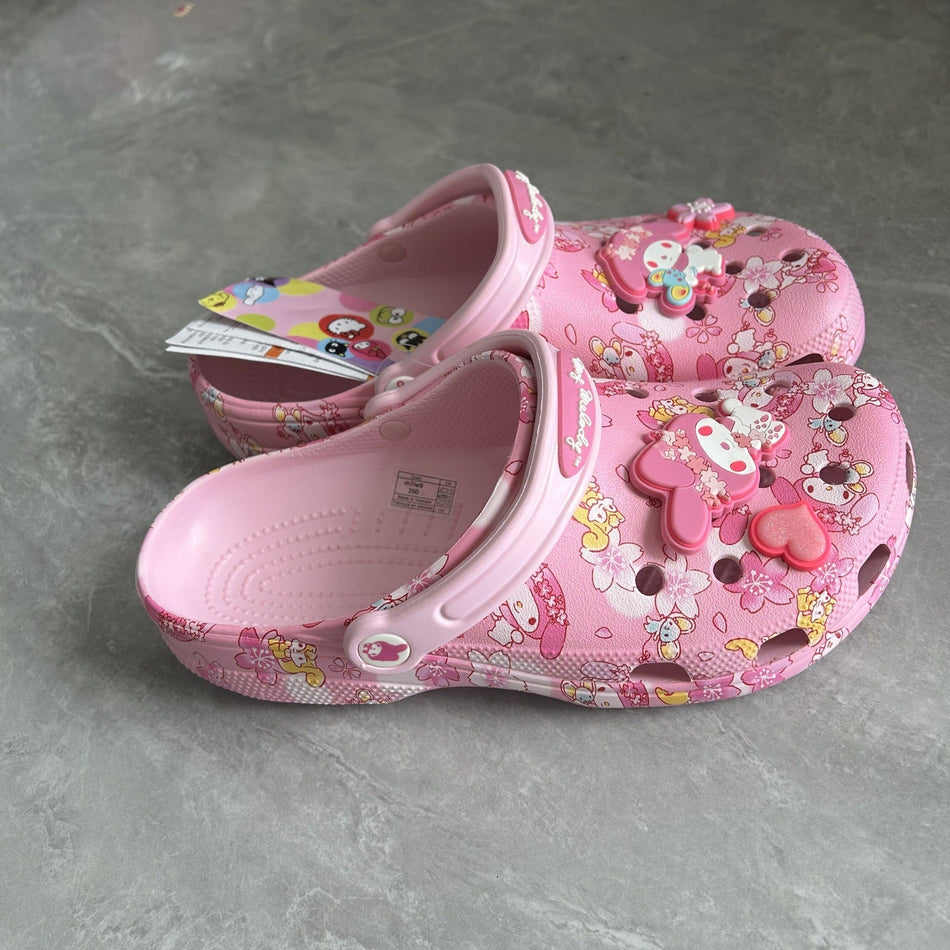 Children's Cute Lightweight Clogs with Shoe Charms
