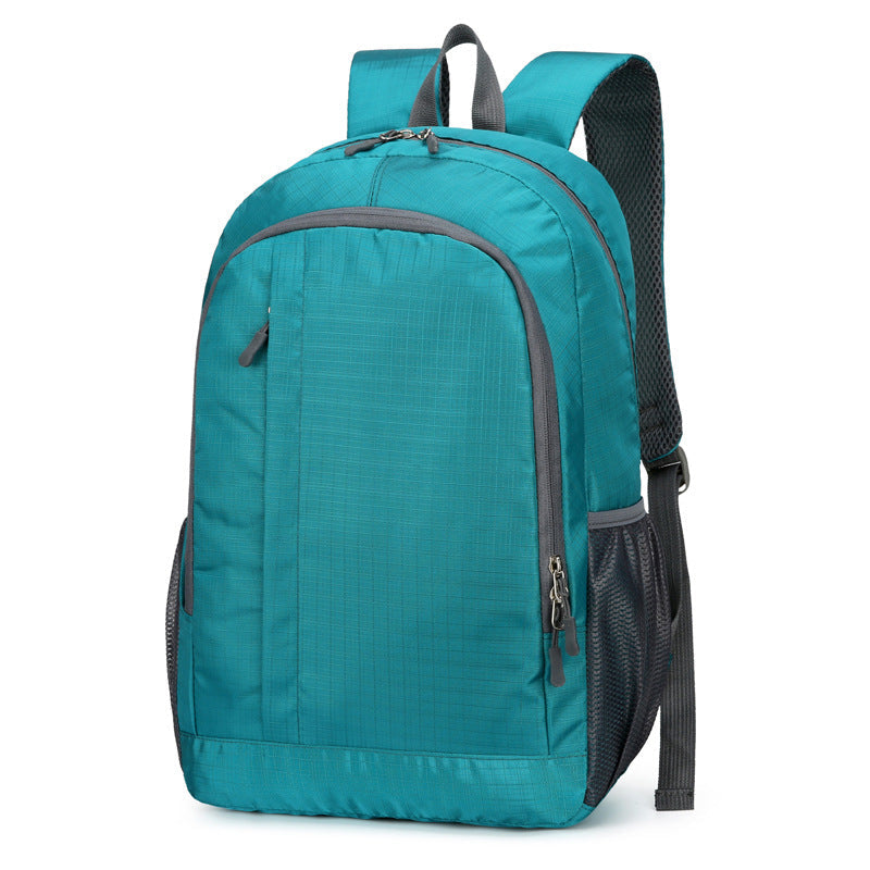 Unisex Nylon Mountaineering Backpack with SOS Whistle, 20-35L