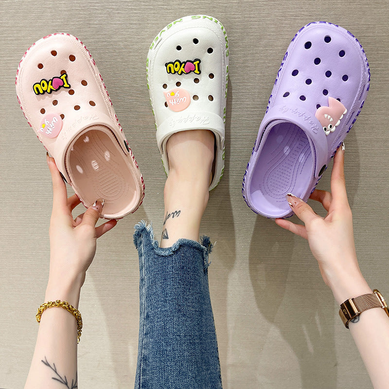 Flat Non-Slip EVA Clogs for Children