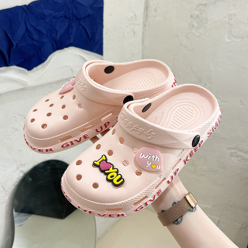 Flat Non-Slip EVA Clogs for Children