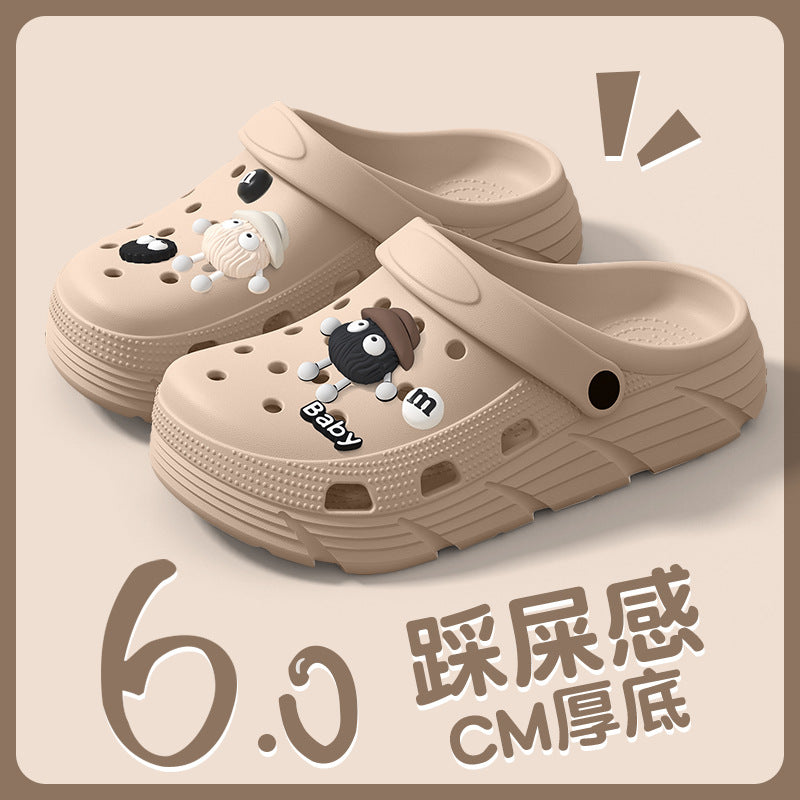 Cute Thick-Soled Non-Slip EVA Clogs for Kids