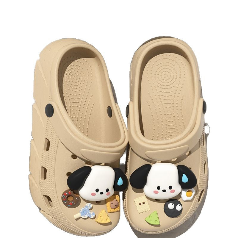 Cute Thick-Soled Non-Slip EVA Clogs for Kids