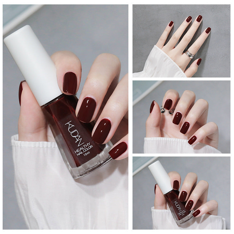 Water-Based Clear Nail Polish – Quick-Dry Peelable Gloss Finish