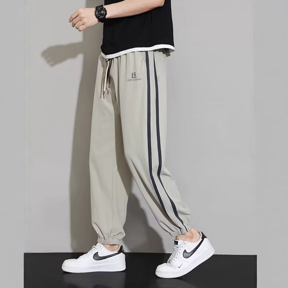 Men's Loose Wide Leg Drape Casual Summer Trousers