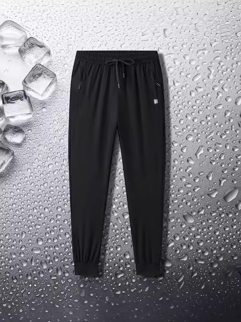 Men's Quick Dry Silky Cool Straight Leg Casual Pants