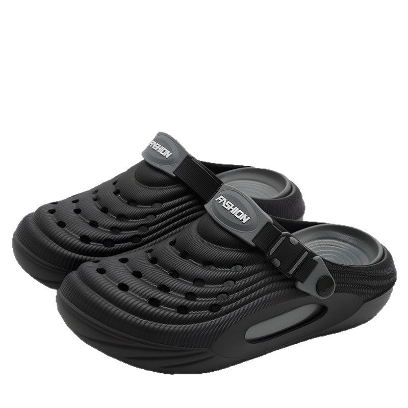 Men's EVA Thick Sole Outdoor Closed Toe Slippers