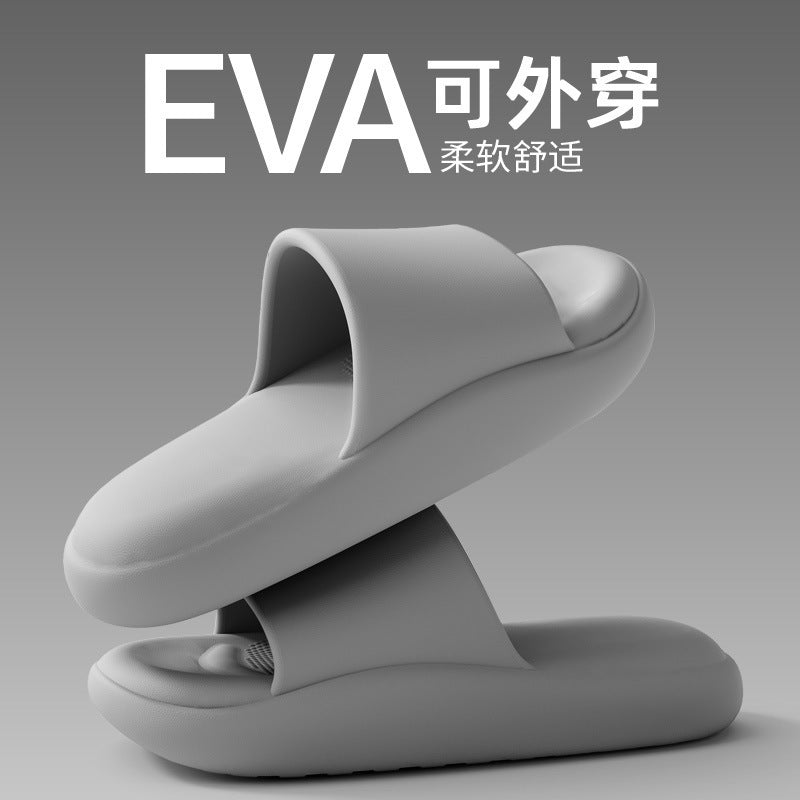 Unisex Thick Sole Non Slip Soft EVA Slide Slippers